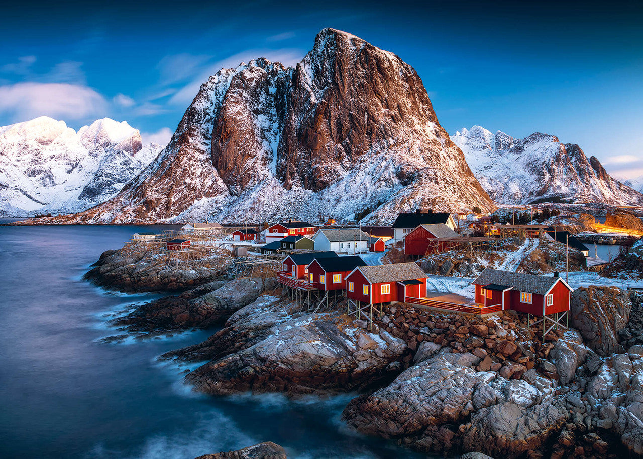 Ravensburger 1000pc - Village on Lofoten Islands Puzzle