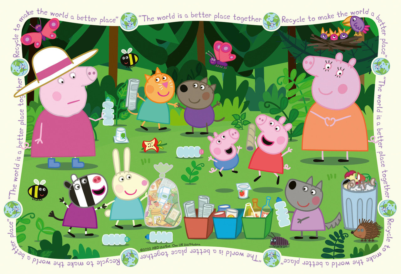Ravensburger 35pc - Peppa Pig Recycle Together Puzzle