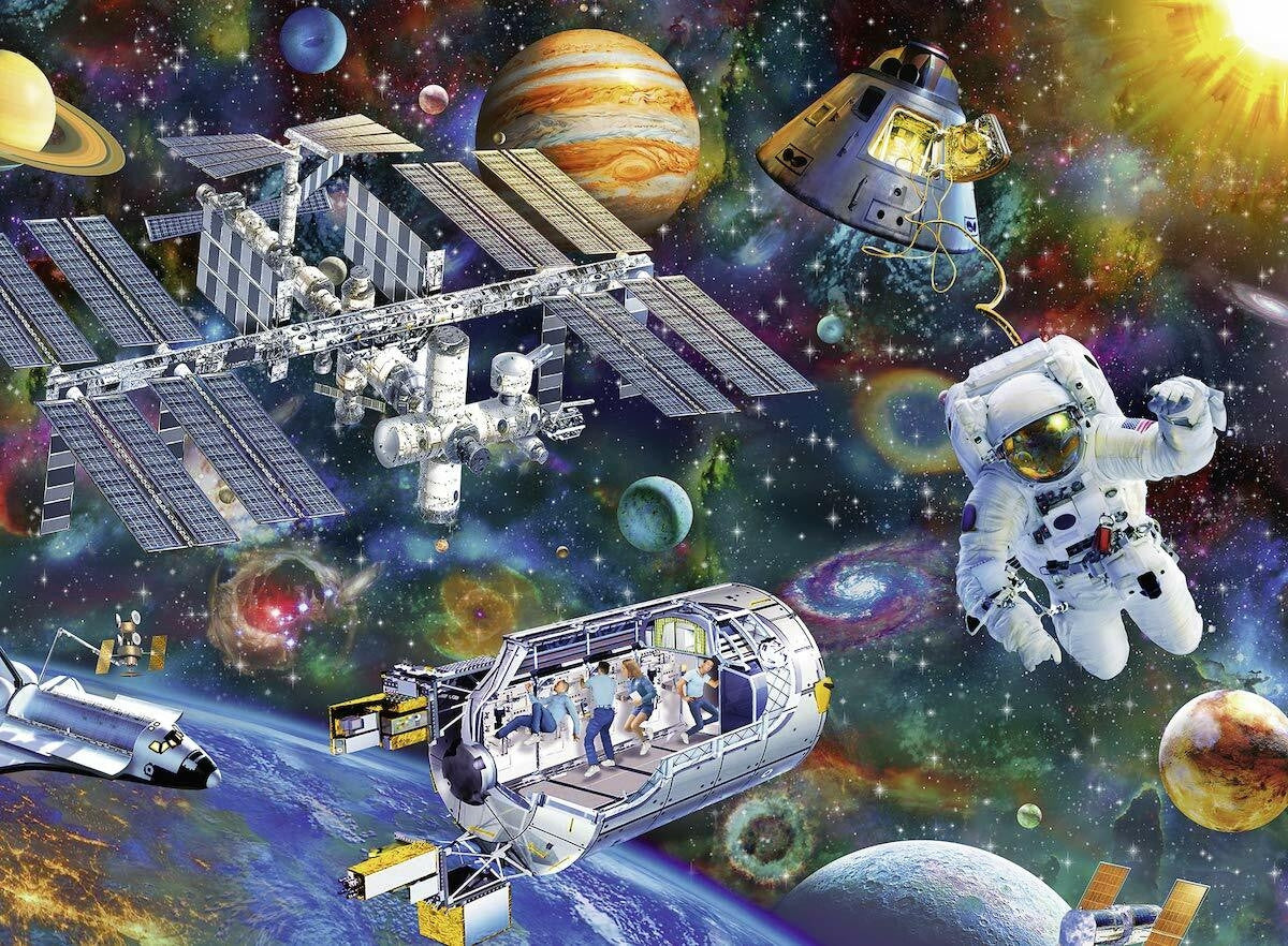 Ravensburger 200pc - Cosmic Exploration Puzzle