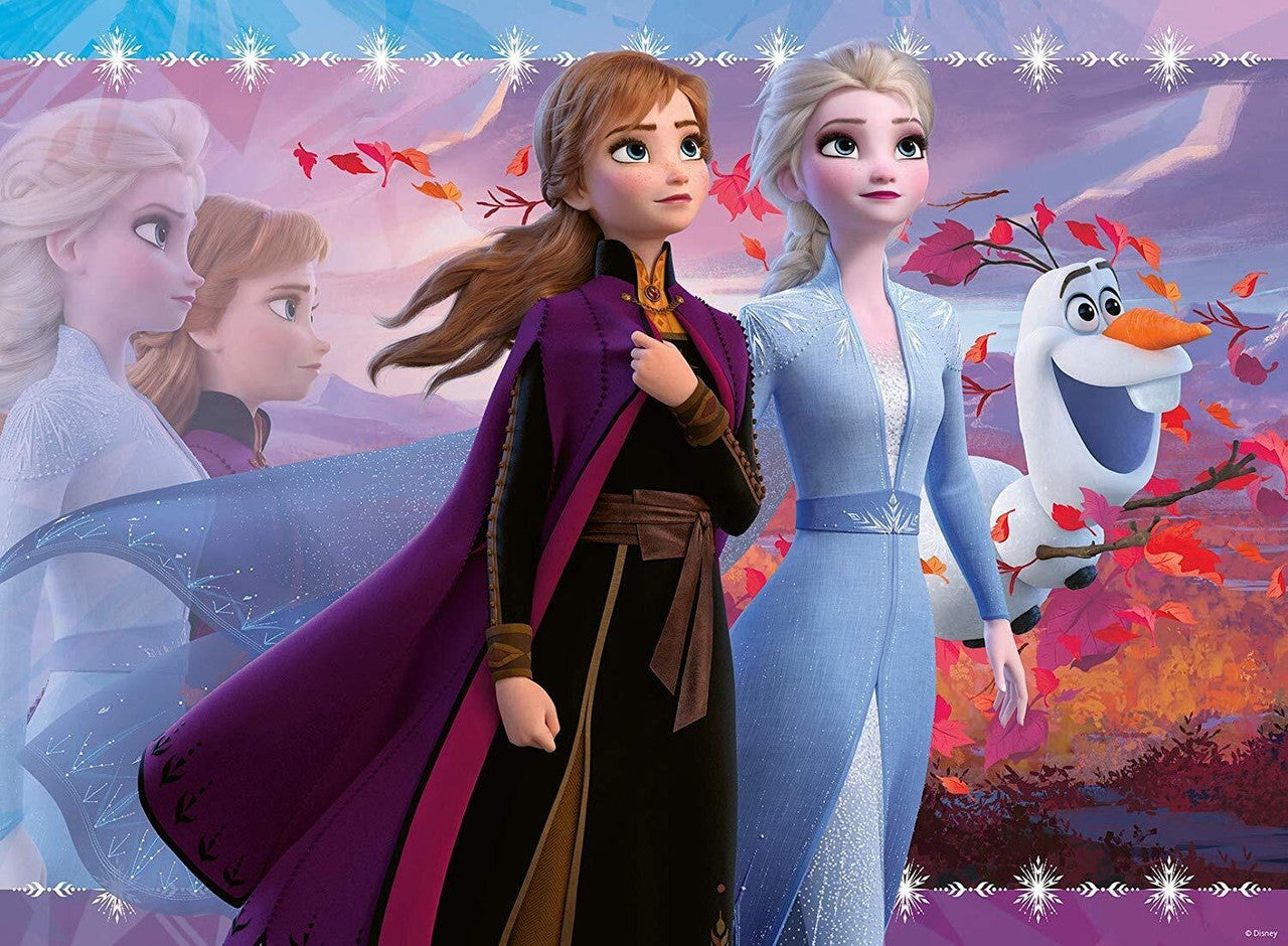 Ravensburger 100pc - Frozen 2: Strong Sisters GLITTER 100pc