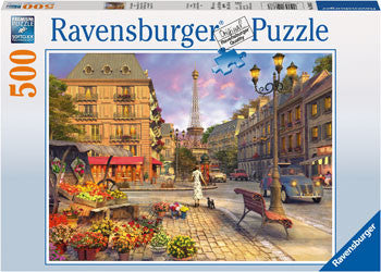 Ravensburger 500pc - A Walk Through Paris Puzzle