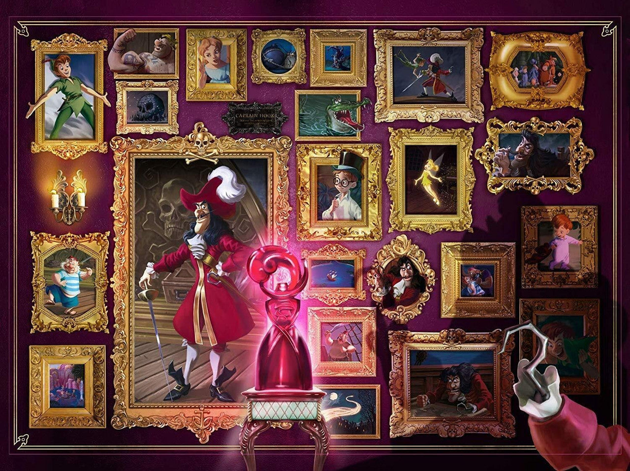 Ravensburger 1000pc - Disney Villainous Captain Hook Puzzle