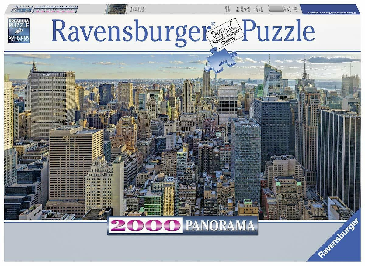 Ravensburger 2000pc - View over New York Panorama Puzzle