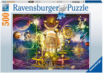 Ravensburger 500pc - Golden Solar System Puzzlev1