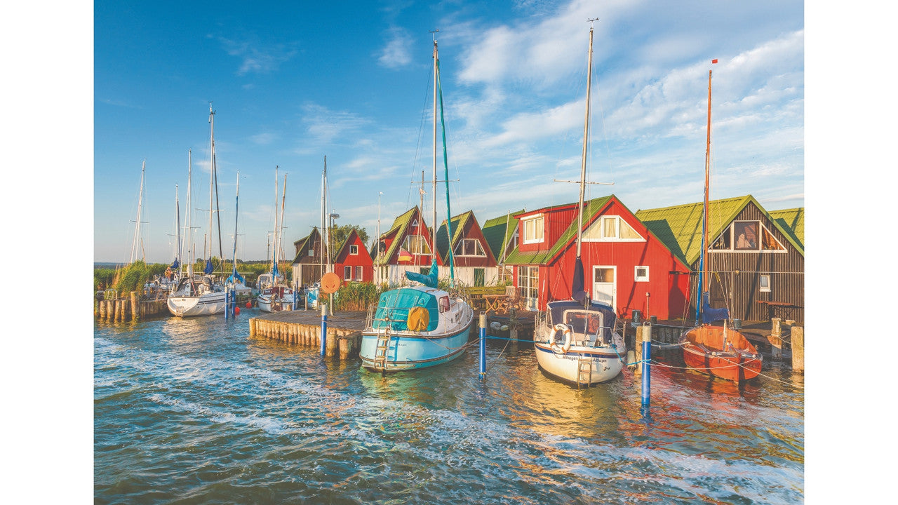 Ravensburger 1000pc Colourful Harbourside Germany Puzzle