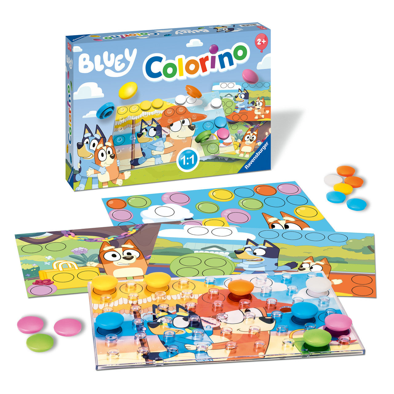 Ravensburger - Bluey Colorino *Very Minor Box Damage*