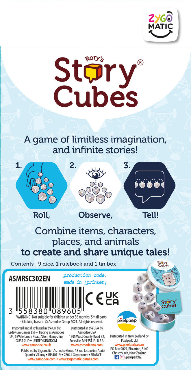 Rory's Story Cubes Actions Blister Pack