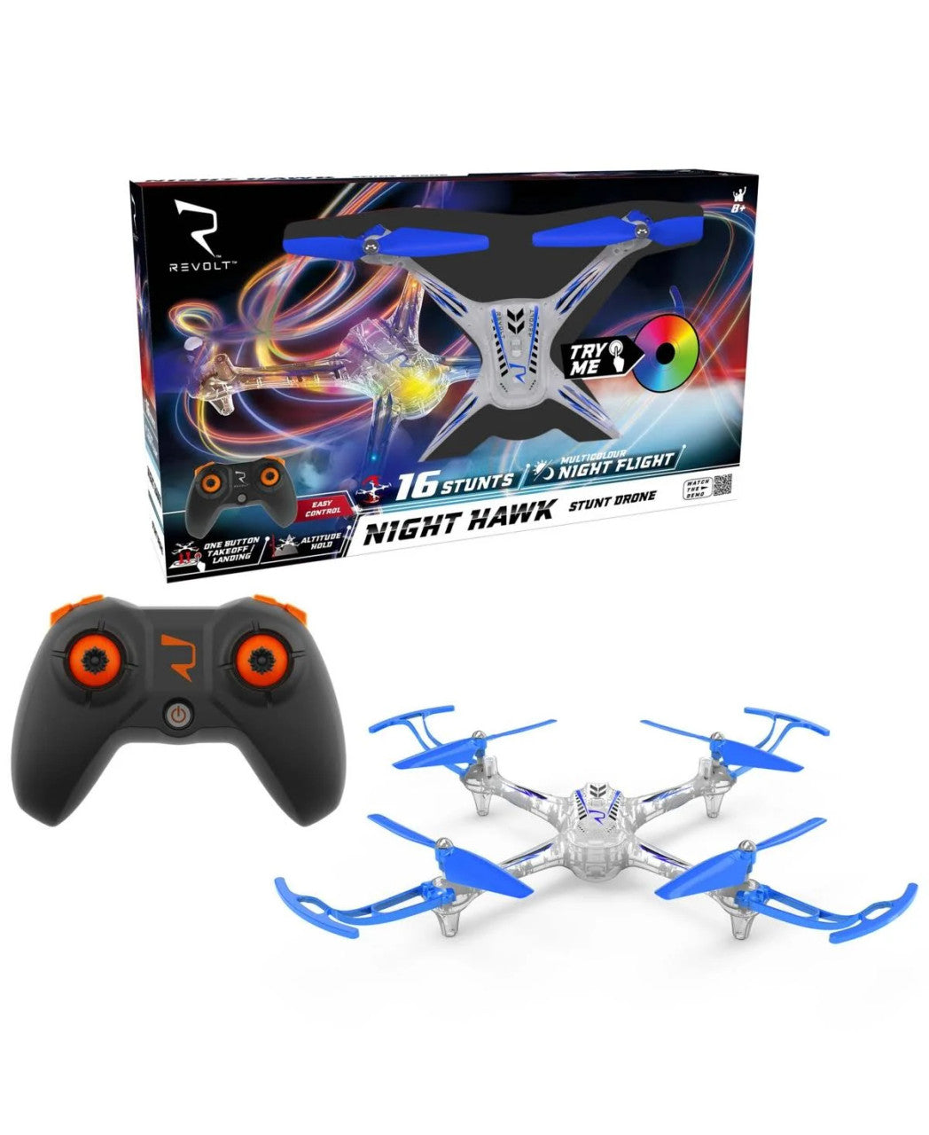 Revolt - Radio Control Night Hawk Stunt Drone