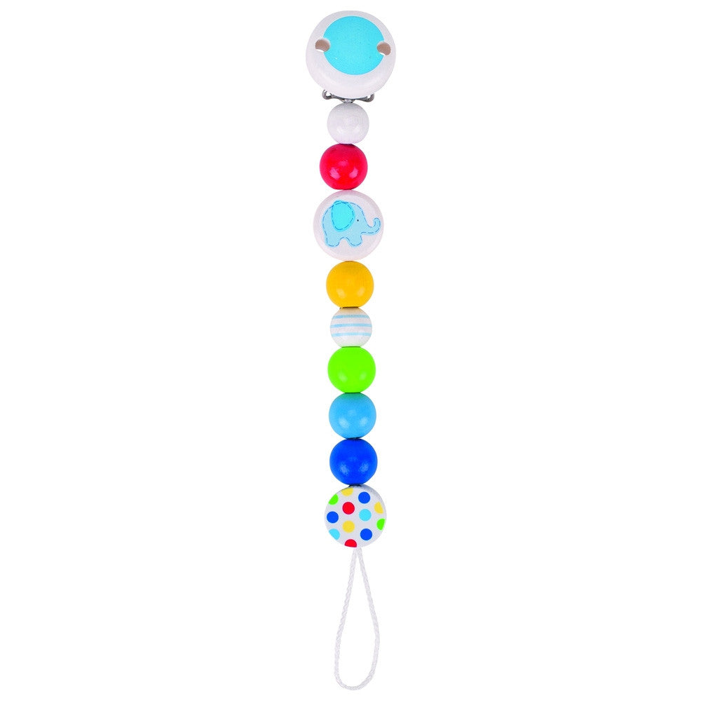 Heimess - Soother Chain Elephant, Blue