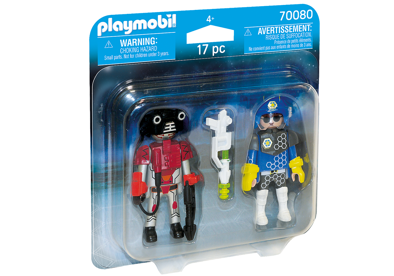 Playmobil Space - Space Police Officer & Theif 70080