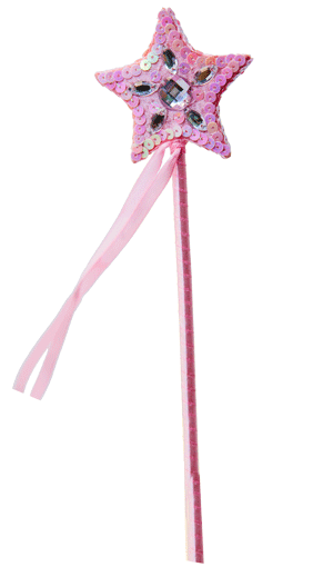 Fairy Girls - Spellbound Wand - Light Pink