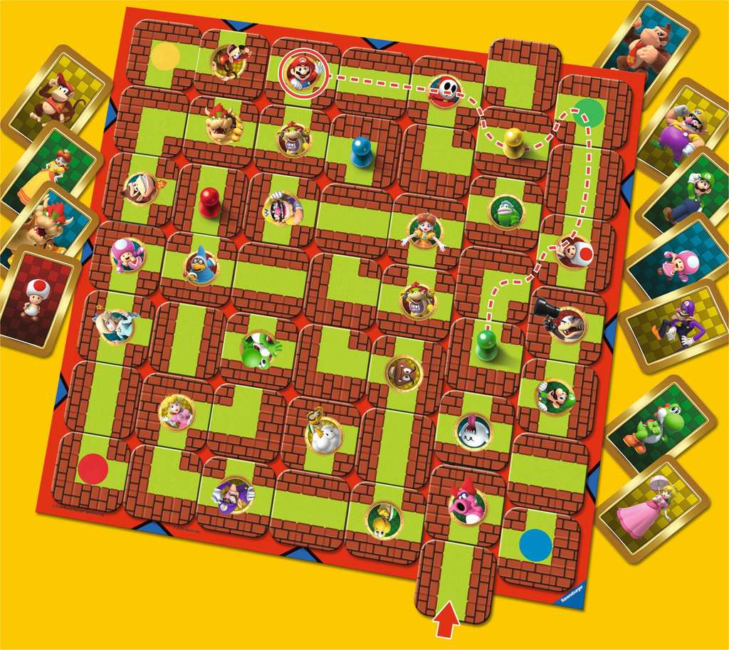 Ravensburger Super Mario Labyrinth - Sliding Maze Board Game