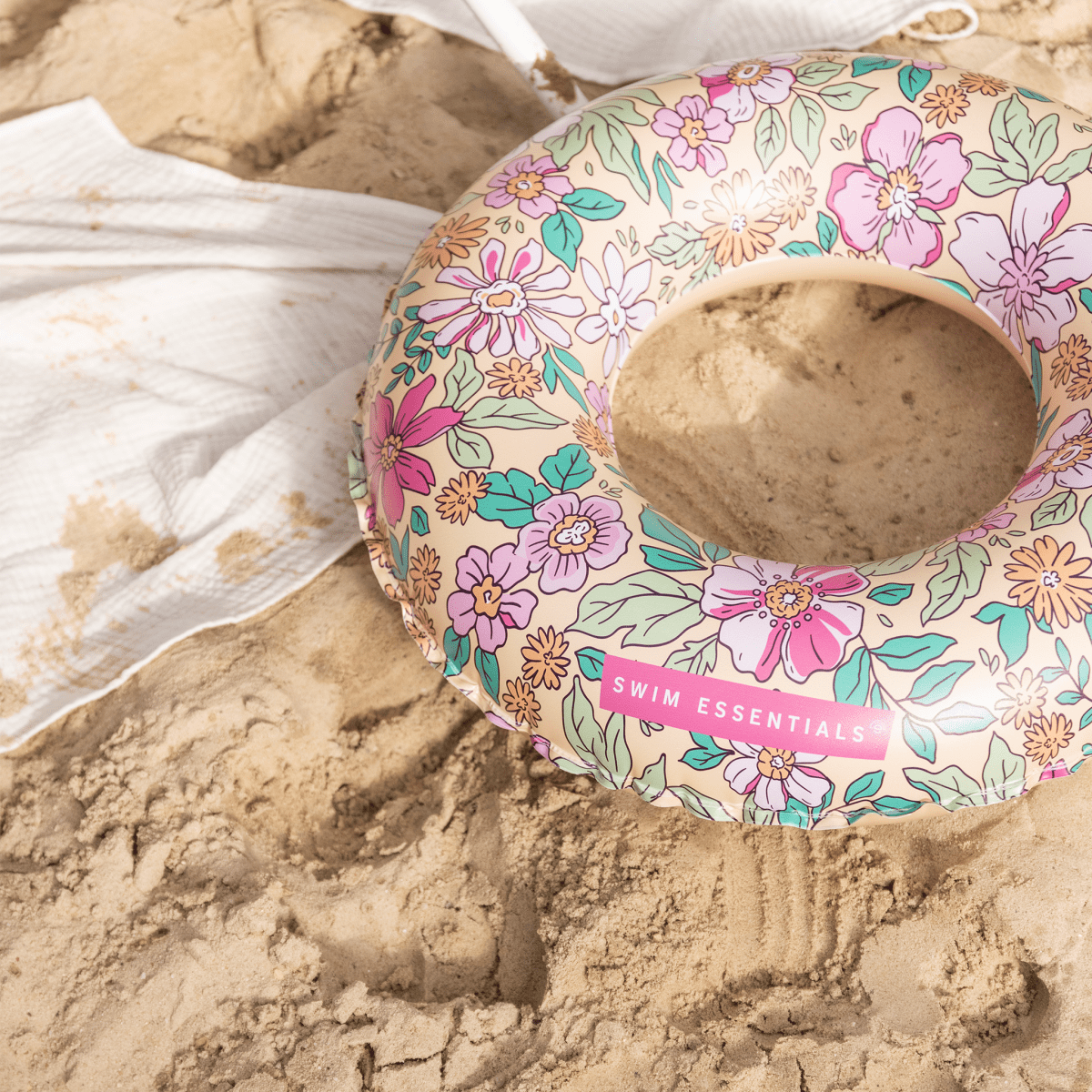 Swim Essentials - Inflatable Swim Ring - Blossom 55cm