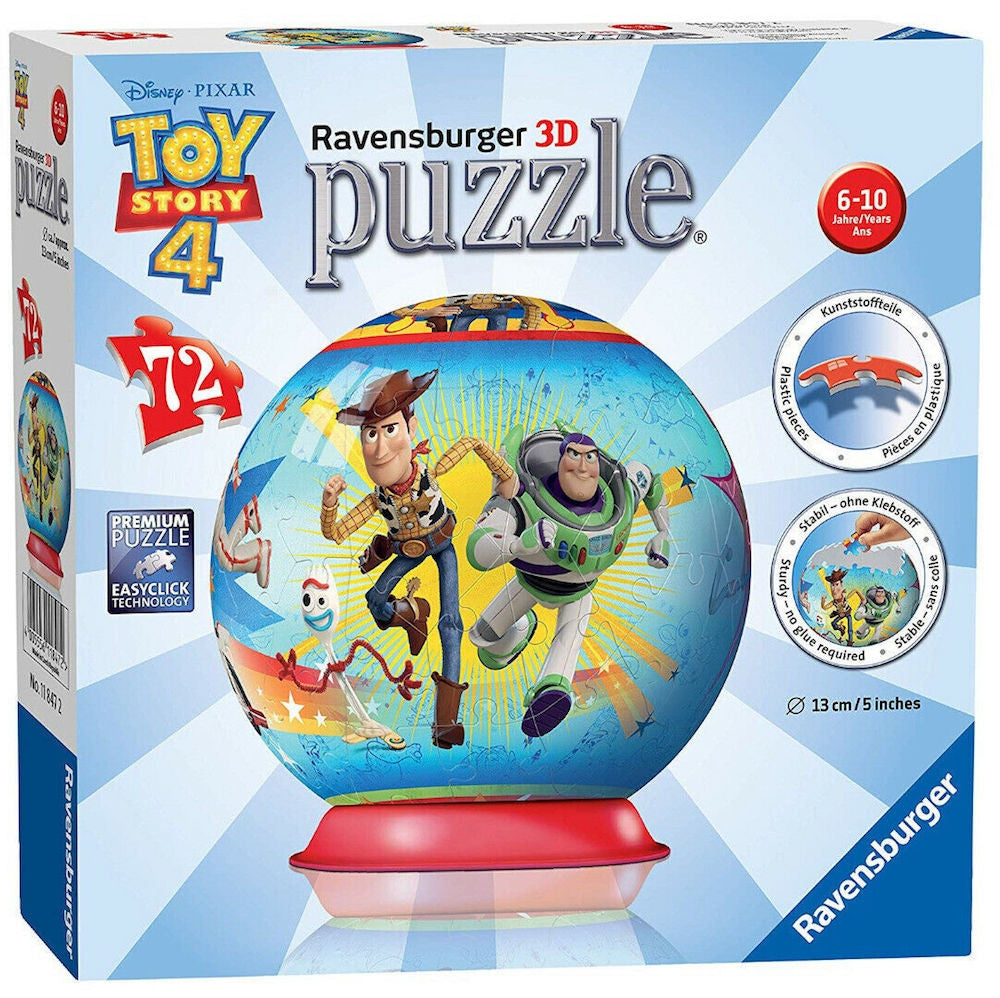 Ravensburger Disney Pixar - 3D 72pc Globe Toy Story 4