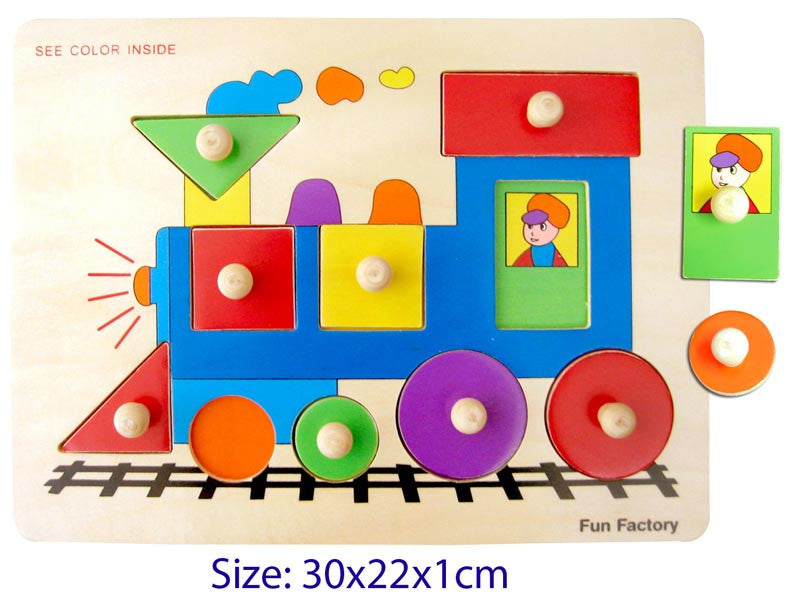 Fun Factory - Train Peg Puzzle