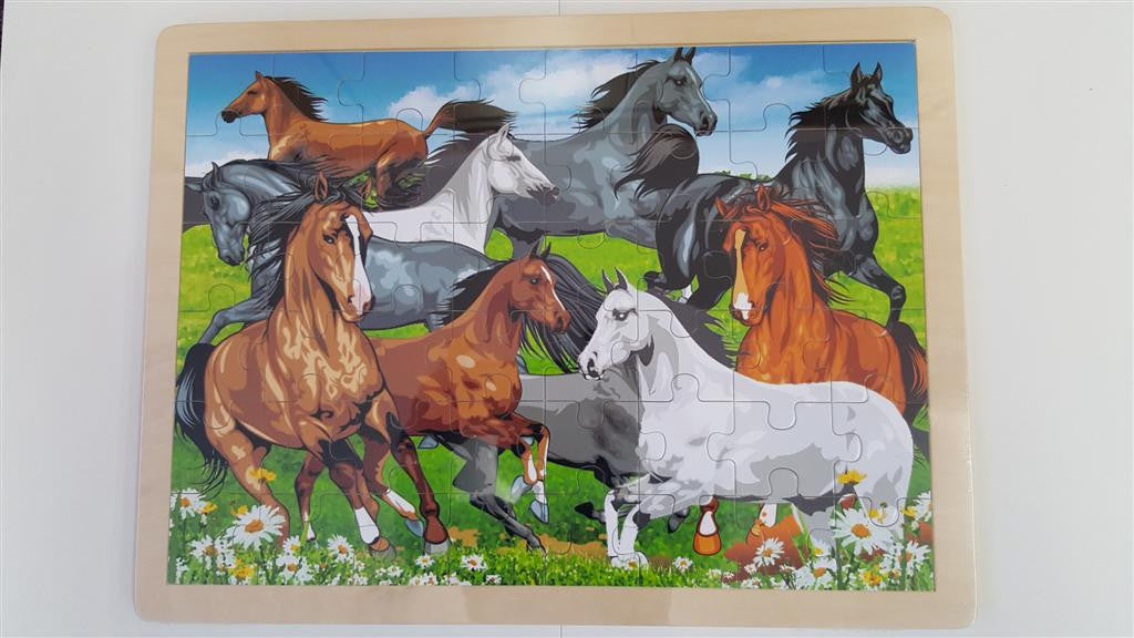 Fun Factory - Horses Puzzle 48pc