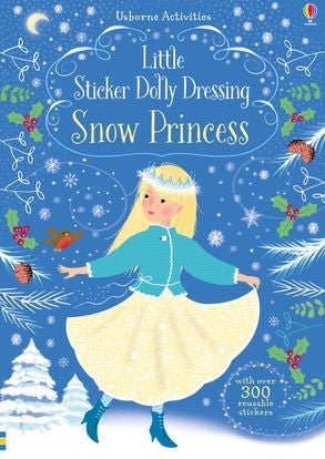 Usborne - Little Sticker Dolly Dressing - Snow Princess