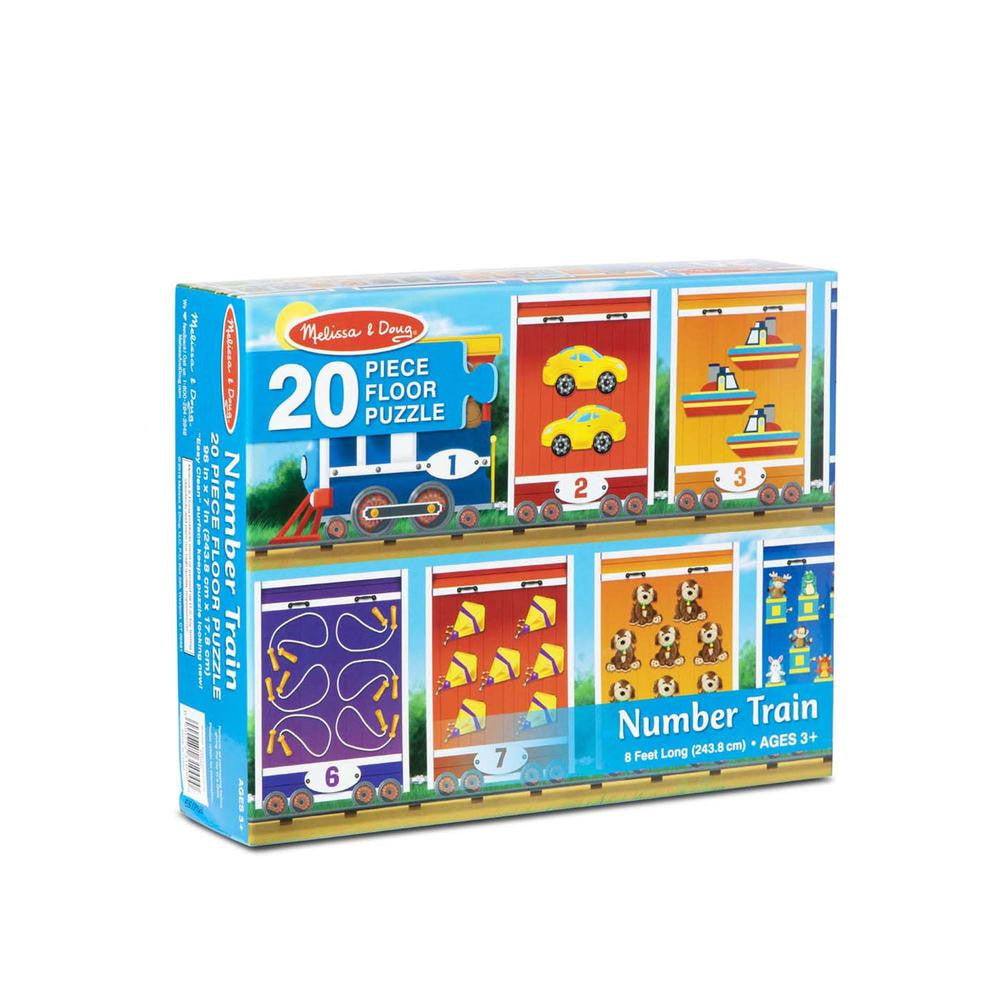 Melissa and Doug - Number Train Floor Puzzle 20 pce