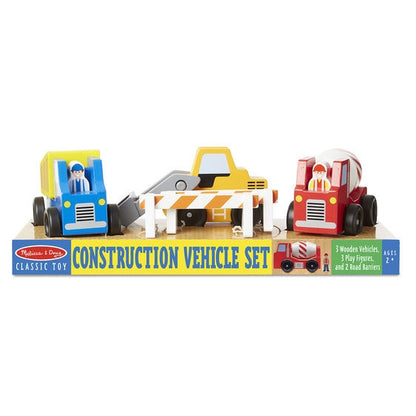 Melissa & Doug - Construction Vehicle Set