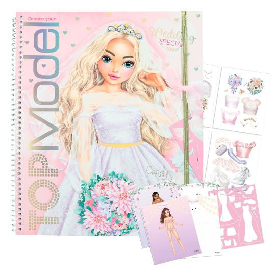 TOPModel -  Wedding Colouring Book
