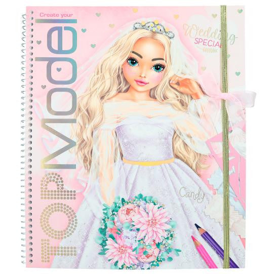 Top Model -  Wedding Colouring Book