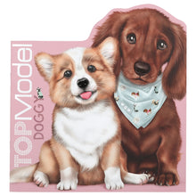Top Model - Doggy Shaped Colouring Book