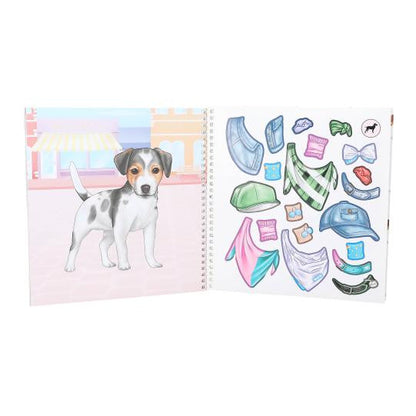 TOPModel - Dress Me Up Stickerbook - DOGGY