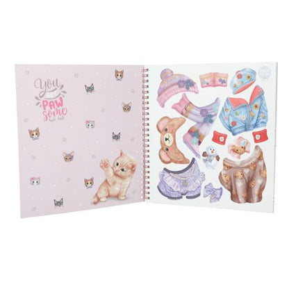 TOPModel - Create Your Kitty Colouring Book