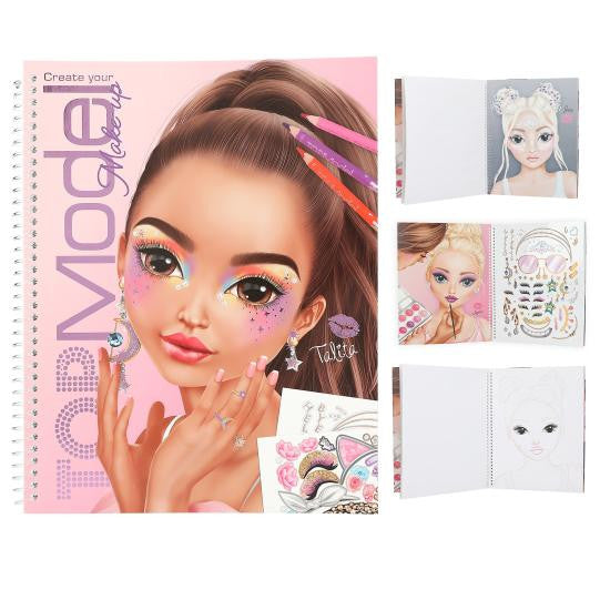 TOPModel - Make-Up Colouring Book - Talita