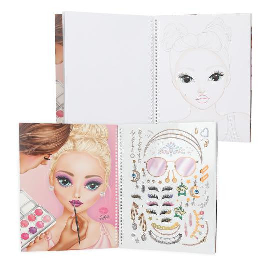 TOPModel - Make-Up Colouring Book - Talita