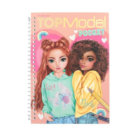 Top Model - Pocket Colouring Book - Lexy & Nyela