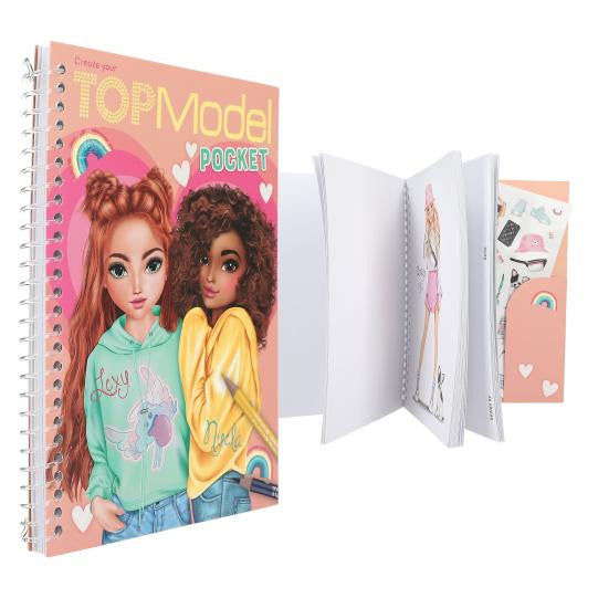 TOPModel - Pocket Colouring Book - Lexy & Nyela