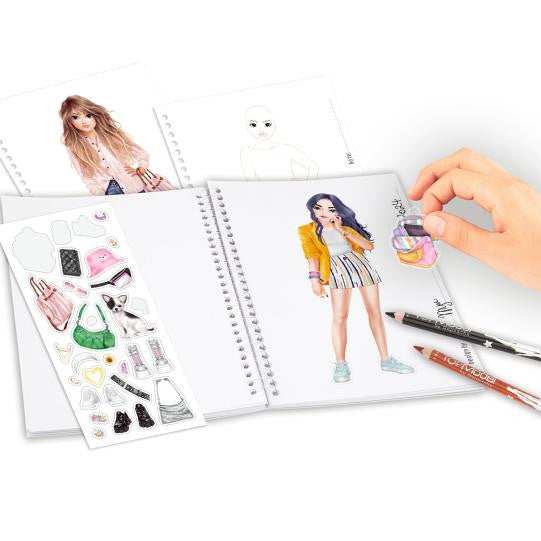 TOPModel - Pocket Colouring Book - Lexy & Nyela