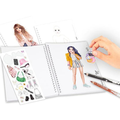 TOPModel - Pocket Colouring Book - Christy & Midi
