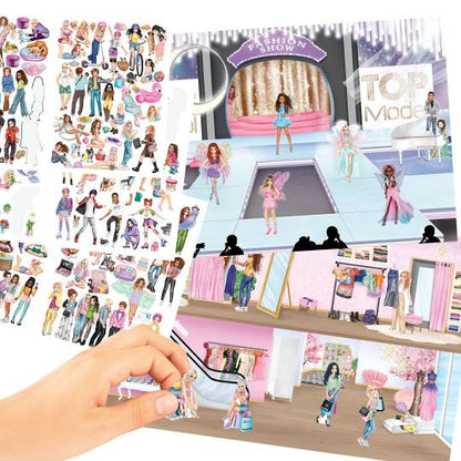 TOPModel - StickerWorld Activity Book