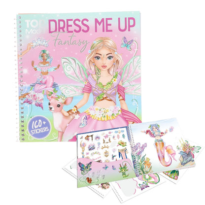TOPModel - Dress Me Up Stickerbook - Fantasy