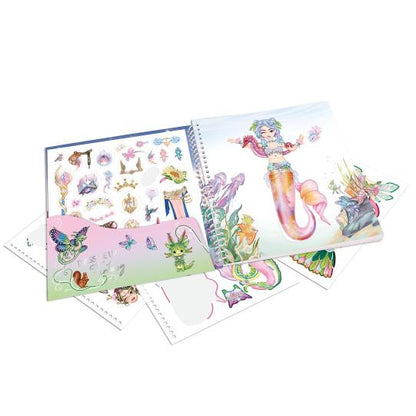 TOPModel - Dress Me Up Stickerbook - Fantasy