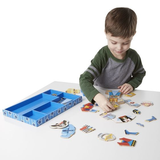 Melissa & Doug- Billy Magnetic Dress-Up Set