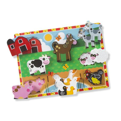 Melissa & Doug - Farm Chunky Puzzle