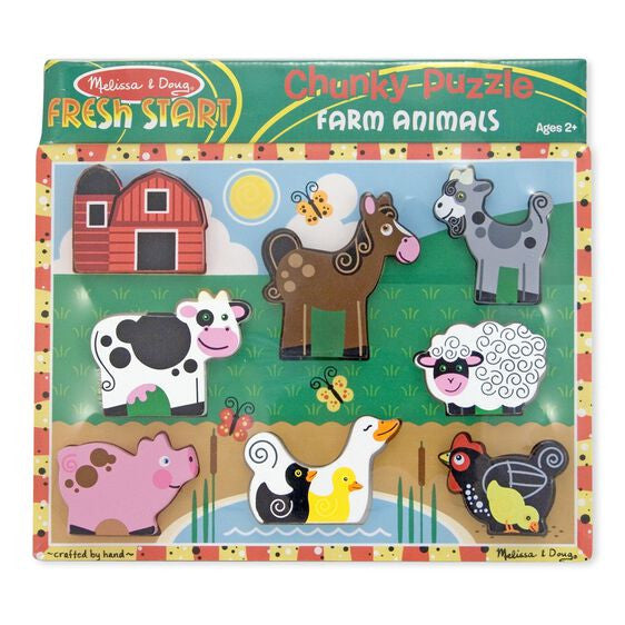 Melissa and Doug - Farm Chunky Puzzle