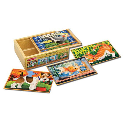 Melissa and Doug - Pets Puzzles in a Box