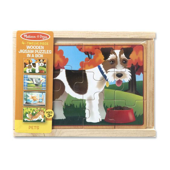 Melissa and Doug - Pets Puzzles in a Box