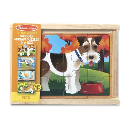 Melissa and Doug - Pets Puzzles in a Box