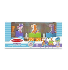 Melissa & Doug- First Play - Rocking Farm Animals Train