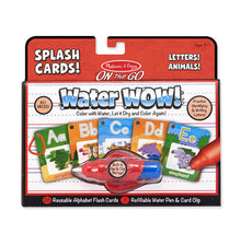 Melissa & Doug - ON the GO - Water WOW! Splash Cards - Letters!