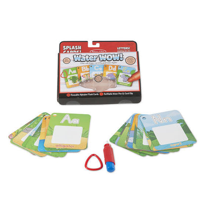 Melissa & Doug - ON the GO - Water WOW! Splash Cards - Letters!