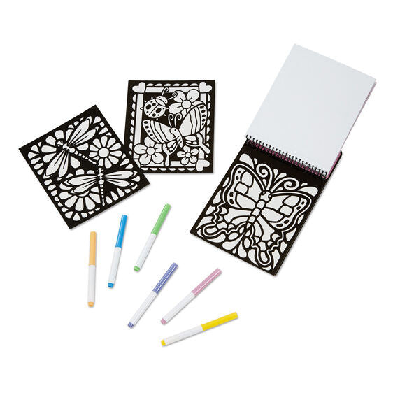 Melissa & Doug- ON the GO - Magic Velvet - Butterfly