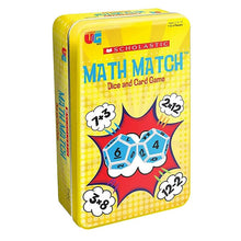 Math Match Game in Tin
