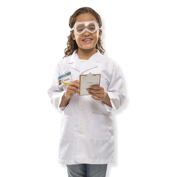 Melissa & Doug - Scientist Role Play Costume Set