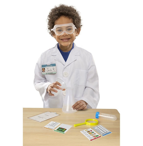 Melissa & Doug - Scientist Role Play Costume Set